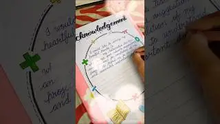 Acknowledgement For Mathematics 🌷✨ #togetherwcreativeness #acknowledgement #pagedecoration #shorts