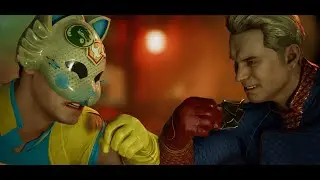 Peacemaker VS HomeLander but Peacemaker kick his ass Hard difficulty MK1