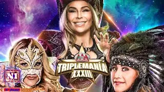 Triplemanía XXXIII Flammer vs Natalya vs Faby Apache Full Match & Reaction | N1 from the N-Zone