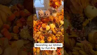 COZY FALL DECORATING IDEAS 2025 | FALL DECORATE WITH ME | SELLE DESHIRO FALL KITCHEN DECOR #fall