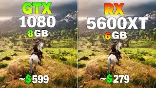 GTX 1080 vs RX 5600 XT - Test in 8 Games