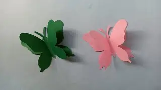 How to make paper butterfly 🦋 | butterfly making idea | butterfly craft idea