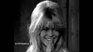 Brigitte Bardot interview in London (1963)