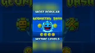 &iquest;Cu&aacute;l es el nivel m&iacute;tico m&aacute;s popular en Geometry Dash? #gd #geometrydash #gd22