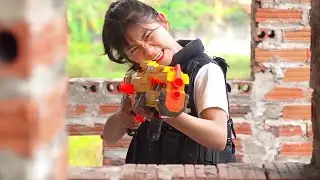 Xgirl Nerf Studio Cherry S W A T Reclaim Mysterious Black Box Battle With Double Stupid Criminals
