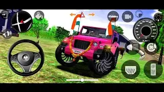 Modified Mahindra Thar😈Games:Indian Thar (Gadi Wala Games) Car Game Android Game - Android Gameplay