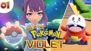Pokemon Violet Let's Play ep.01 | Let's Go Fuecoco!