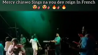 Mercy Chinwo Sings Na you dey reign In FRENCH🥵 ||TeamMM|| DEXTROUS 🎸|| Hot praise Session in abidjan