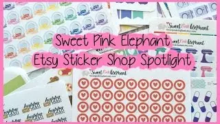SweetPinkElephant - Etsy Sticker Shop Spotlight
