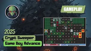 Crypt Sweeper (Game Boy Advance) (2025) BrewOtaku Quick Gameplay