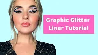 LEMONHEAD LA// graphic glitter makeup // MELISSANI MUA