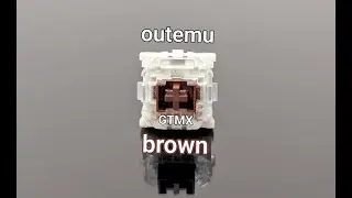 Тест типа Outemu GTMX Brown