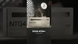 RODE NTG4+ Unboxing of Dual-powered Professional Shotgun Microphone