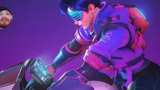 Overwatch 2 Synthwave 🌅🌌🌐  Epic Tracer Skin Ranked Highlights & Montage