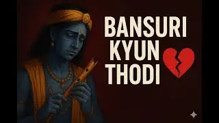 👉The Untold Story: Krishna ne apni bansuri kyun thodi? Radha ki aakhri icha Krishna ne thodi bansuri