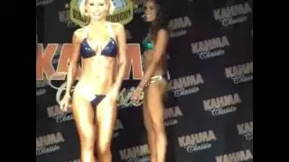 WFF Kahma Classic Bikini & Fitness Model Posing & Stage Walk - Nat Kitney Posing Coach - March 2016