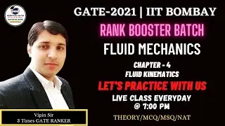 FLUID KINAMATICS | RANK BOOSTER BATCH | GATE-2021 | MEREWALE NOTES