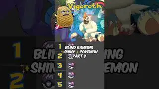 Blind Ranking 5 SHINY Pokemon - Part 008