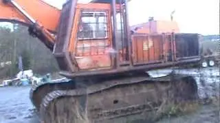 Hitachi UH181 (UH16) roadbuilder excavator - ex-Crown Forest, ex-Timberwest unit