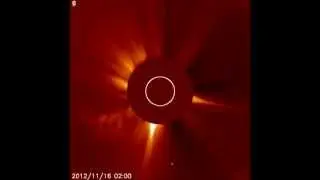 Солнце 16-11-2012 LASCO C2