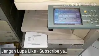MUDAH!!Cara fotocopy ktp bulak balik. Untung Banyak #Canon IR 4570