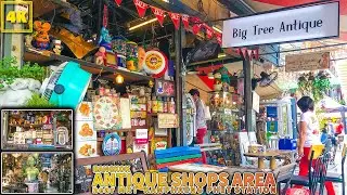 BANGKOK ANTIQUE SHOPS AREA / near MRT KAMPHAENG PHET Station
