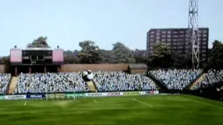 Alex Brosque goal from own half for Sydney FC (FIFA 09)