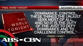 The World Tonight: The Final Word | December 20, 2018