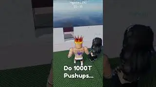 you haven't done your daily 100 billion pushups? #roblox #robloxgames #robloxtrend #bloxburg