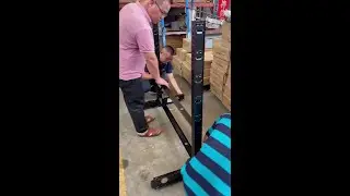 How to install a supermarket shelf (supermaket accessory)