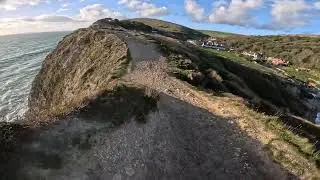 Lulworth Cove cliff walk