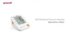 YE670D Blood Pressure Monitor Operation Video