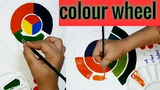 How To Make Colour Wheel for Beginners /आसान तरीके से कलर व्हील बनाना सीखें