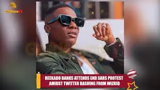 REEKADO ATTENDS #ENDSARS PROTESTS AMIDST TWITTER BASHING FROM WIZKID