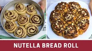 Nutella Bread or Choco Hazelnut Bread Roll by Mai Goodness