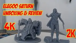 ELEGOO SATURN REVIEW 2K vs 4K