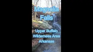 Hiking To Magnolia Falls In The Upper Buffalo Wilderness Area Of Ozark National Forest, Arkansas