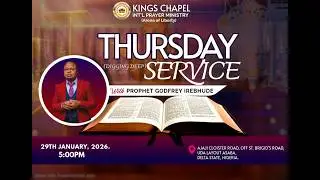 KCIPM THURSDAY LIVE SERVICE || 29:01:2026