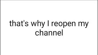 Shensei | My old channel got deleted Now I reopened my channel please subscribe now #shensei