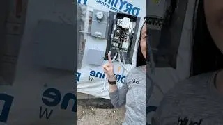 Solar with Battery backup in combo with a backup generator! #generator #backupgenerator #solar