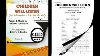 Children will Listen (arr. for Concert Band & Vocalist)