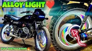 Modified splendor reels l how to modify bike at home #cyclemodifed @dheeraj_oye 