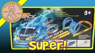 Super Track Racing Loop To Loop Pull Back Car Track Toy Set