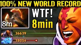 8min Fury NEW WORLD RECORD - Anti Mage WTF Fast Farm Skill by Team INFAMOUS 7.29 Dota 2 Pro Guide