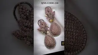 Beautiful Sparkling Earrings | fancy earrings design | jhumka earrings design