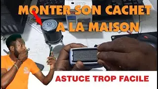 VOICI COMMENT MONTER UNE GOMME DE CACHET