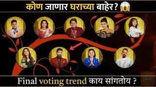🚨 Closing Voting Trends 🔥|  Bigg Boss Marathi 6