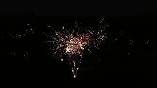 Heimatfest Schweinitz 2023 Feuerwerk Sch&ouml;nes Finale Pyrodealer