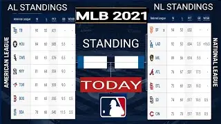 Mlb standings 2021 ; mlb 2021 standings ;  mlb standings today ; mlb playoffs standings ; mlb 2021