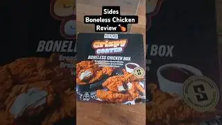 SIDEMEN SIDES BONELESS CHICKEN BOX REVIEW #youtubeshorts #sidemen #ksi #review #chicken #food #sides
